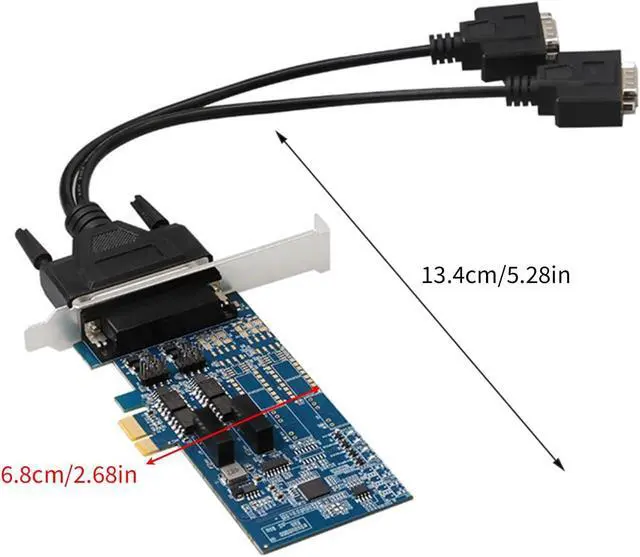 Alt view image 7 of 7 - Optically Isolated RS422/485 PCIE2.0 Serials Card for Safe and Efficient Data Transmission Opticals Isolation Card