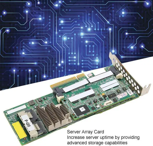 Alt view image 2 of 7 - Server Array Card for Enterprise Class Storage Performance and Data Protection,Smart Array Controller Advanced Storage Capability,Rugged Durable Non Damageable