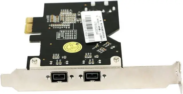 Alt view image 2 of 6 - PCI Express PCI-E x1 to 3 Ports 1394B Controller Card Add On Card for FireWire 800 IEEE 1394 B 2+1 Digital Camera Video Capture