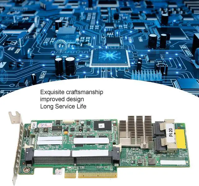 Alt view image 3 of 7 - Server Array Card for Enterprise Class Storage Performance and Data Protection,Smart Array Controller Advanced Storage Capability,Rugged Durable Non Damageable