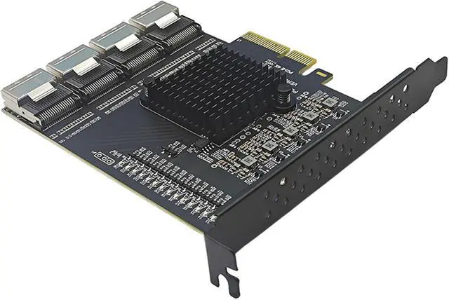 Alt view image 6 of 7 - 4 Port PCIExpress USB3.0 Hubs Adapter Fast Speed 5Gbps Data Transfer Motherboards PCIe Expansion Card