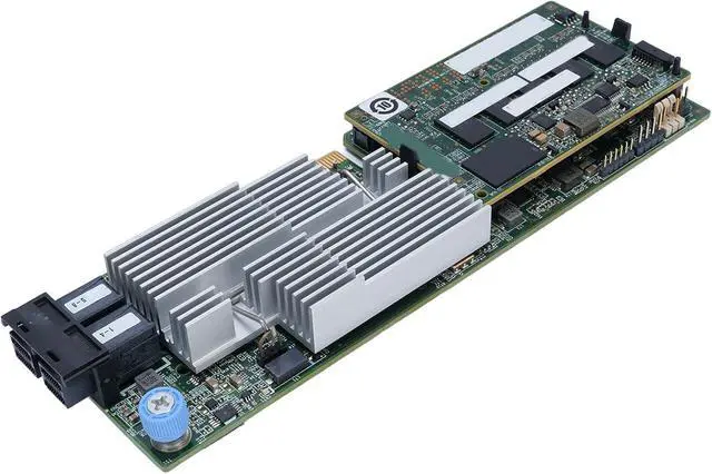 Alt view image 6 of 7 - RAID Controller, 12Gbits SAS RAID Card, 1GB Cache Disk Array Card with Supports for JBOD RAID 0 1 10 5 6 50 60 for Desktops and Servers