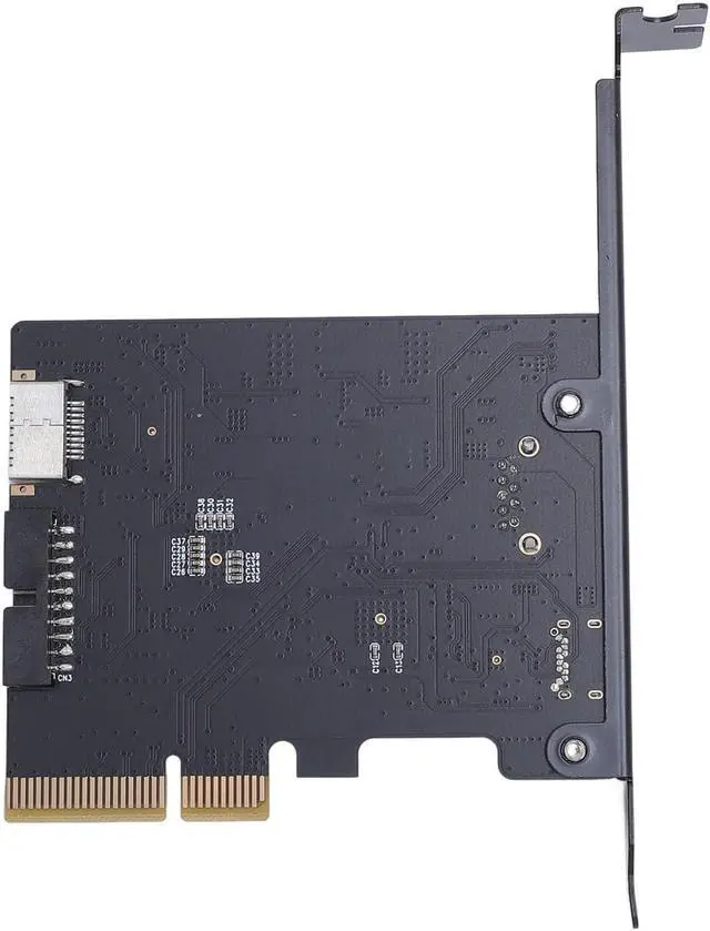 Alt view image 7 of 7 - Fabater PCIe to USB3.2 Expansion Card Enhanced Safety 10Gbps Adapter for Desktop Computers 1 X PCB
