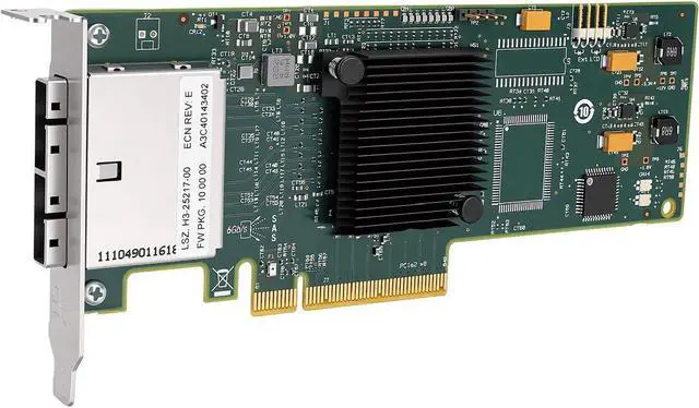 Main image of SAS HBA Card, LSI SAS 9200-8e 6Gb / s 8-Port PCIe 2.0 x8 | External SAS / SATA, HBA Controller Card, 512 Devices Connection, Compatible with Wins, Linux, VMware