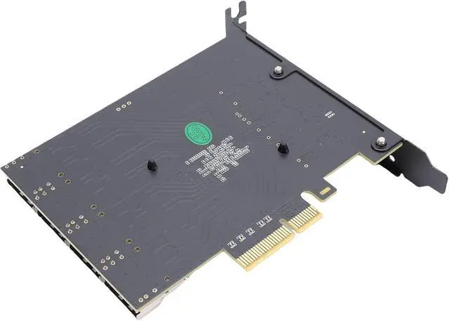 Alt view image 6 of 7 - PCIe X4 to SFF8087 Adapter - Expandable 4 Port MINI SAS Interface for High Performance Storage Solutions - Compatible with and