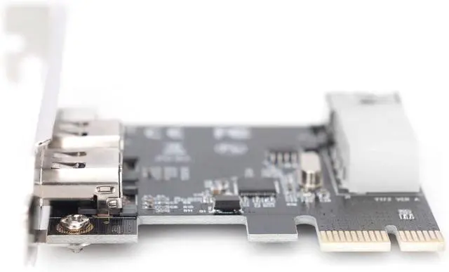 Alt view image 5 of 7 - DIGITUS IO Card - PCIe - Firewire 1394a Interface Card - 3-Port - & 2X 1394a & 1x 1394mini