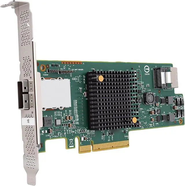 Alt view image 7 of 7 - Fabater 6Gbs PCIe HBA Controller Card Ultra-Fast 8 Port Expansion Card for and Systems