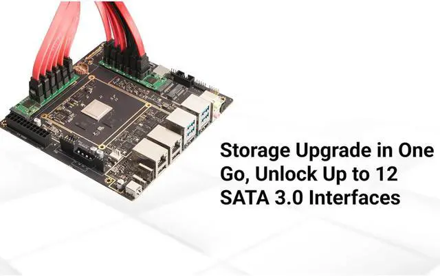 Alt view image 4 of 7 - M to 6 SATA3.0 Converters Card for Gaming Rigs and Workstations