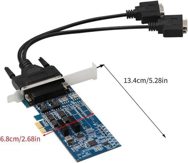 Alt view image 2 of 7 - PCIExpress2.0 RS422 / 485 Serials Card with Asynchronous Full Communication Capability Multiple PCIExpress