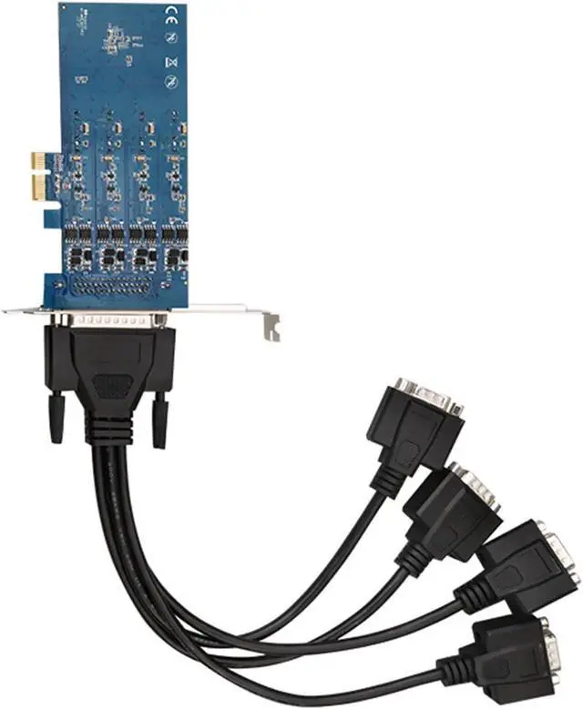 Alt view image 7 of 7 - PCIExpress2.0 RS422 / 485 Serials Card with Asynchronous Full Communication Capability Multiple PCIExpress