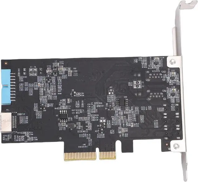 Alt view image 7 of 7 - 10Gbps PCIe to USB C 3.0 Card, 5 Ports PCI Express Expansion Card with 3 Type C Ports, 2 USB .0, Type E 19P IDC, Ideal for Desktop PC