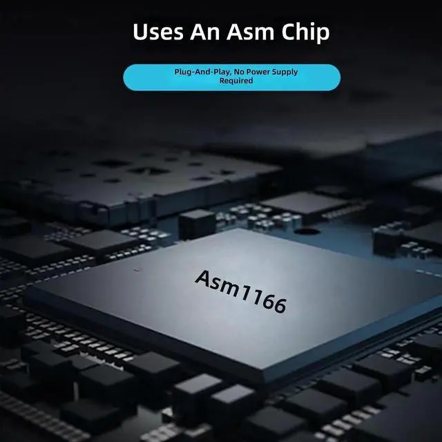 Alt view image 4 of 7 - TXB119 / TXB113 6 Port SATA3.0 PCIE Expansion Card Industrial ASM1166 Chip Hard Drive Adapter Card Controller for Desktop