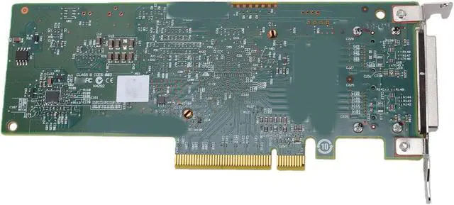 Alt view image 7 of 7 - LSI SAS 9207 8e 8 Port Controller Card, PCIe 3.0 x8 HBA | 6Gb / s with SAS 2308 Chipset for External Storage Expansion JBOD