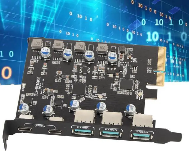 Alt view image 4 of 7 - Sonew PCIE to Type C Expansion Card with 20Gbps Super Speed USB3.2 Gen2 Support for & OS X