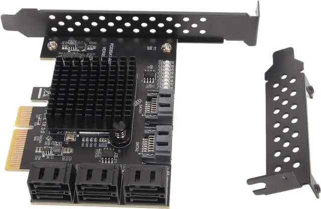 Main image of 8 Port 3.0 PCIE Expansion Card, Hot Swappable Boot System Disk Support, LED Monitoring Indicator, Heat Dissipation Design, Compatible with Windows and