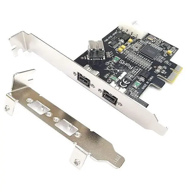 Alt view image 5 of 6 - 1pcs 3 Port PCI-E Firewire 800 Card IEEE External1394B×2 + Internal 1394B×1 Controller Card Adapter Suitable for Win 7/8/10