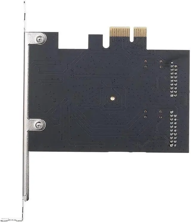 Alt view image 6 of 7 - PCI-E USB3.0 Express Card 4 Ports External Dual 19/20Pin Front Connector Expansion Card