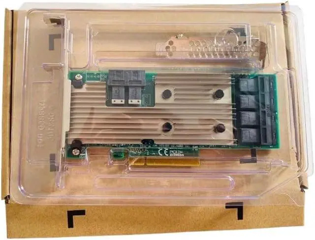 Alt view image 2 of 5 - 9305-24i 12Gbps SAS-3 (Broadcom LSI SAS3324 chip PCIe x8 HBA IT Mode ZFS TrueNAS Unraid
