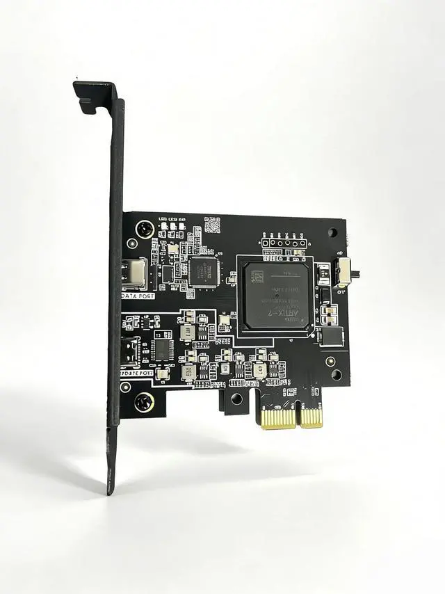Main image of DICHEN Official FPGA 75T DMA Card - Direct Memory Access Card USB-C/PCIe Connection, FPGA USB Firmware Flash Capable Development Board - FPGA DMA PCILeech Compatible DMA Card - DMA Board - Black
