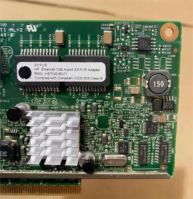 Alt view image 3 of 5 - 4-Port Ethernet 1Gb 331FLR Adapter 684208-B21 629135-B21 634025-001 Network Card for G8 G9 Gen8 Gen9 Converter(Only Card)