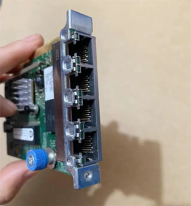 Alt view image 4 of 5 - 4-Port Ethernet 1Gb 331FLR Adapter 684208-B21 629135-B21 634025-001 Network Card for G8 G9 Gen8 Gen9 Converter(Only Card)
