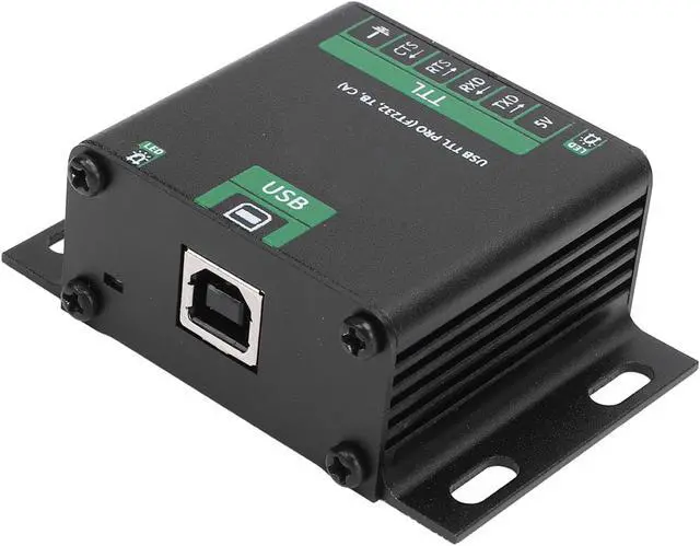 Alt view image 2 of 7 - Industrial Grade USB TTL Serial Port Module with FT232 Chip, Isolated Circuits, Overcurrent Protection, 300bps to 3Mbps Baud Rate Support