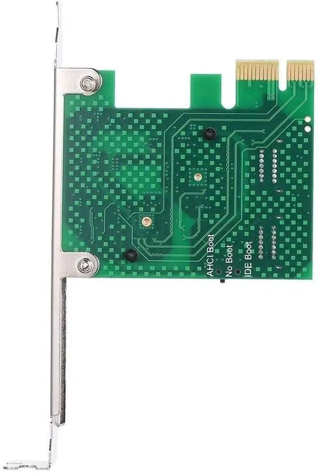 Alt view image 4 of 6 - PCI-E to 4 Ports SATA3.0 Adapter Card PCI-E to SATA3.0 Expansion Card 6Gbps Transmission Rate Multiple Systems Compatible