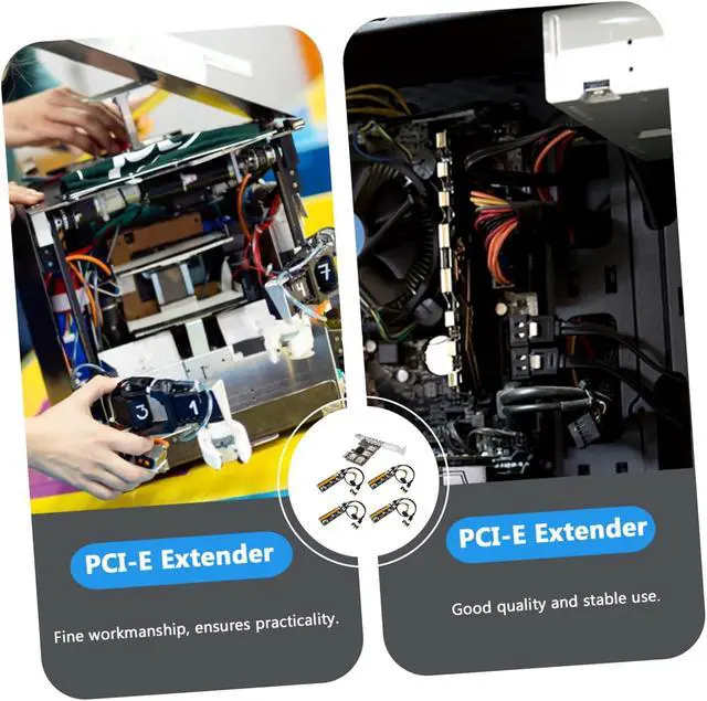 Alt view image 5 of 6 - Angoily Pci Express Riser Card Nvme Pcie Adapter USB Expander for Laptop Pcie Extender Computer Supply