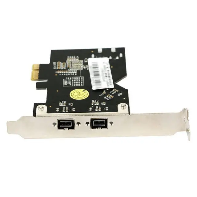 Alt view image 5 of 6 - 1pcs PCI Express PCI-E ×1 to 3 Ports 1394B Controller Card Add On Card for FireWire 800 IEEE 1394 B 2+1 Digital Camera Video Capture