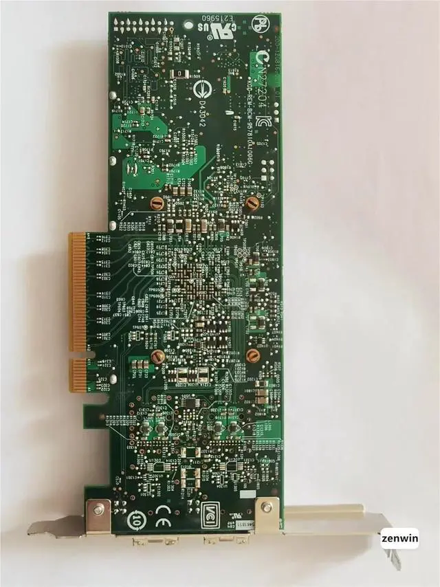 Alt view image 5 of 6 - 0N20KJ Y40PH 57810s 10Gb 10GbE Gigabit Dual Port SFP+ Fiber Network Card for R730 BCM57810S(with High Profile)