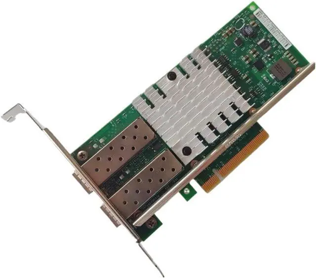 Main image of 10GB 2 Dual Port X520-DA2 XYT17 942V6 for 10G SFP+ PCI Express x8 82599ES Chip Ethernet Network Card Module(High Profile Baffle)