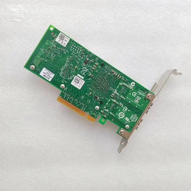 Alt view image 3 of 6 - 10GB 2 Dual Port X520-DA2 XYT17 942V6 for 10G SFP+ PCI Express x8 82599ES Chip Ethernet Network Card Module(Both Baffle)