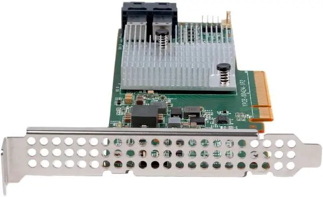 Alt view image 5 of 5 - SAS HBA Card Compatible with LSI 9300-8i IT Mode 8-Port with SATA Cables | SAS3008, PCIe 3.0 x8, 2x 8643 to SATA Cables, PCIe SATA Expansion Card, HBA Controller for ZFS TrueNAS unRAID NAS