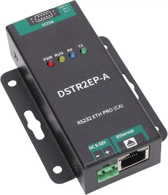 Alt view image 2 of 7 - Zopsc RS232 to RJ45 Ethernet Converter, Serial to Ethernet Module with Bidirectional Transparent Transmission, Modbus Industrial Serial Server, JSON, CA Board for