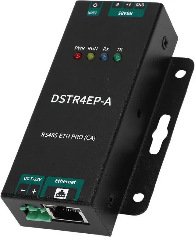 Alt view image 7 of 7 - 485 to Ethernet Converter Compact Module for Bidirectional Data Transfer in Industrial Applications Aluminum Alloy 1 Unit