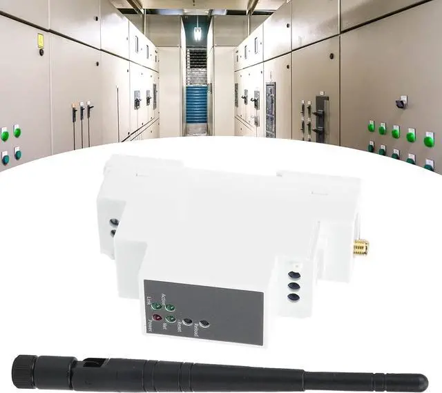 Alt view image 5 of 7 - Professional to Serial Server Ethernet Module with 160MHz Processor for Industrial Automation Systems PC ABS Material 100 240VAC Rail Mounting