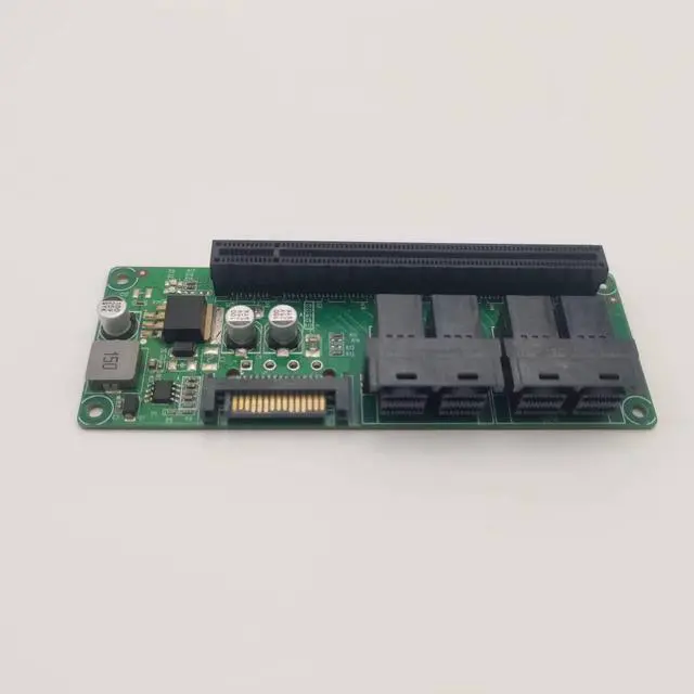 Alt view image 3 of 5 - Generic 4 Port SFF-8643 to PCIe x16 Slot Adapter for Servers, LRFC6941