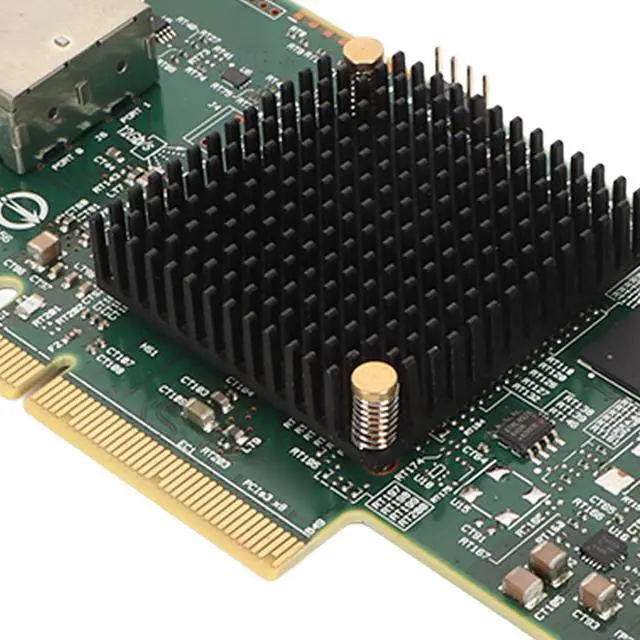 Alt view image 5 of 7 - 9300 8e RAID Controller Card, 8 Ports 9300 8E Raid Controller Card, 12G External PCIe SAS SATA HBA Controller Card for Computer
