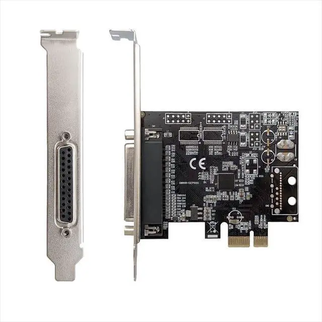 Alt view image 3 of 7 - SD-PE99-1PL Airlia, Parallel IEEE1284 Printer Port, 1 Port, Expansion, PCI Express x1 Connection, Low Pro (Half-Height) Compatible