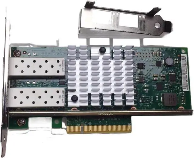 Main image of 10GB 2 Dual Port X520-DA2 XYT17 942V6 for 10G SFP+ PCI Express x8 82599ES Chip Ethernet Network Card Module(Both Baffle)