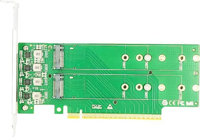 Main image of PCIe 5.0 x16 to 4-Port M.2 NVMe SSD Adapter Card XIC PE5162