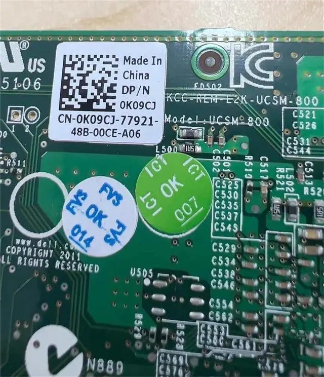 Alt view image 2 of 5 - K09CJ PERC H310 Mini RAID Controller Card 0K09CJ 6Gb/s SAS Sata PCI-E Expander for R420 R620 Server