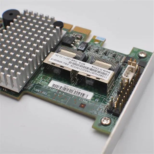 Alt view image 6 of 6 - 46M0918 6GB 9260-8i Raid Card for M5014 SERVERAID SAS SATA Express 2.0 x8 256MB Cache Controller Battery BBU08(Raid Card)