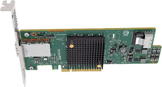 Alt view image 6 of 7 - Gugxiom LSI 9217-4i4e SAS HBA Controller Card, 6Gbps 8 Port PCIe 3.0 x8 Expansion Card with Internal SFF 8087 & External SFF 8088, LSI SAS2308 Host Bus Adapter