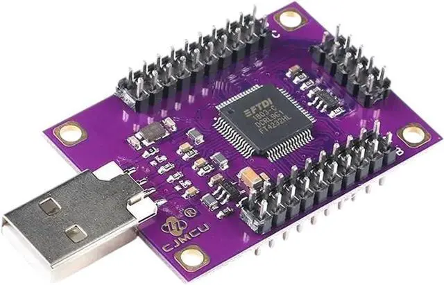 Main image of Ft4232 Cjmcu-4232 4 Channel Usab to Serial Port Board Module Uart/Spi/I2C/Jtag/Rs232/Rs485/Rs422