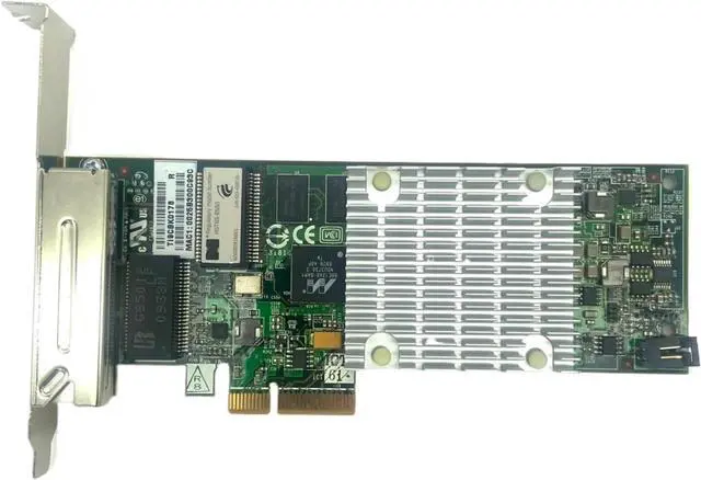 Main image of NC375T Gigabit Network Card Controller PCI-E Quad 4 Port for Server Adapter 539931-001 538696-B21 491176-001(Both baffles)