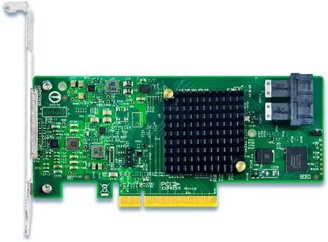 Main image of PCIe x8 RAID Controller Card, 8-Port Internal SAS/SATA 12Gb/s, SFF-8643, RAID 0/1/10/JBOD Support