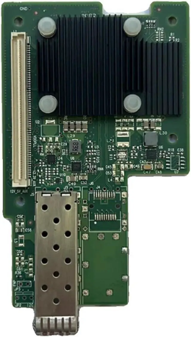 Alt view image 2 of 6 - CX4411A ConnectX-4 OCP 25GB Single-Port 10 Gigabit Fiber Optic Network Card for Server Workstation Control Equipment