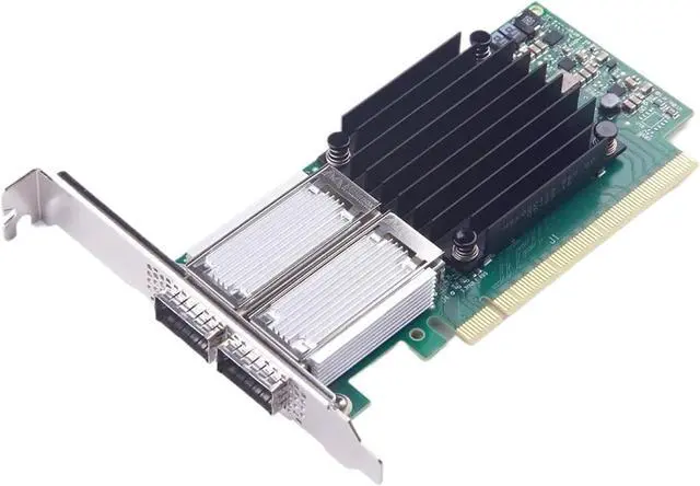 Main image of MCX414A-BCAT ConnectX-4 Dual-Port 40/56GbE PCIe 3.0 X8 QSFP28 Network Card CX414A