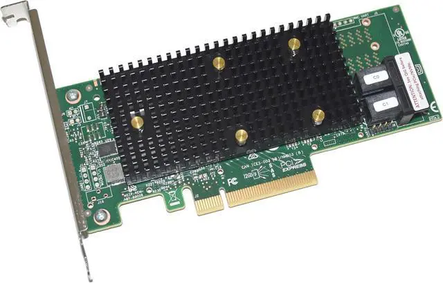 Alt view image 6 of 7 - LSI 9400-8i SAS3408 12Gb/s NVMe HBA SAS Adapter Card